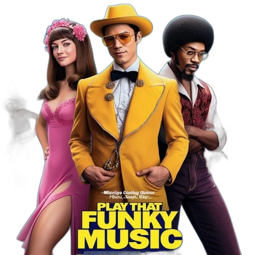 colorful, movie, poster, play transparent PNG cut-out