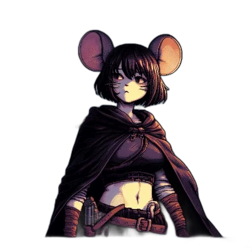 mask, jacket, animal, weapon transparent PNG cut-out