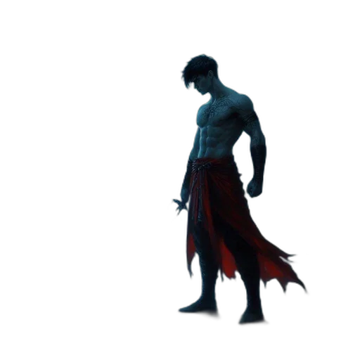 creature, sword, dress, weapon transparent PNG cut-out