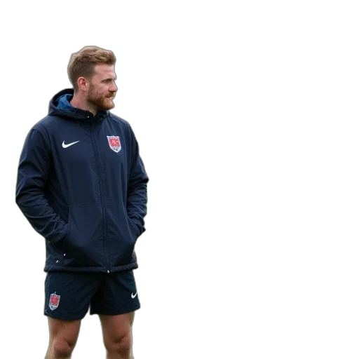 jacket, england, rugby, coach transparent PNG cut-out