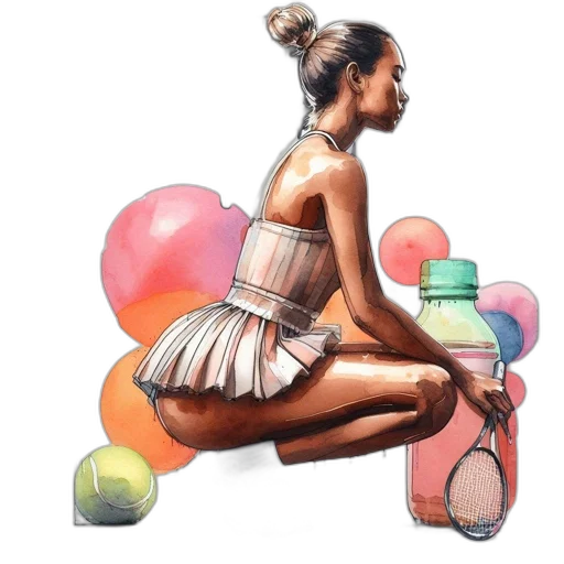 dress, shoes, watercolor, concept art transparent PNG cut-out