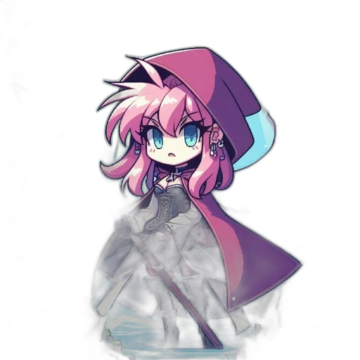 staff, jacket, creature, dress transparent PNG cut-out