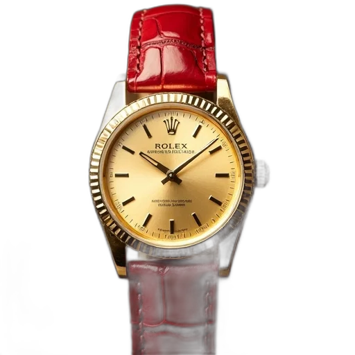 jewelry, rolex, classic, 18k transparent PNG cut-out