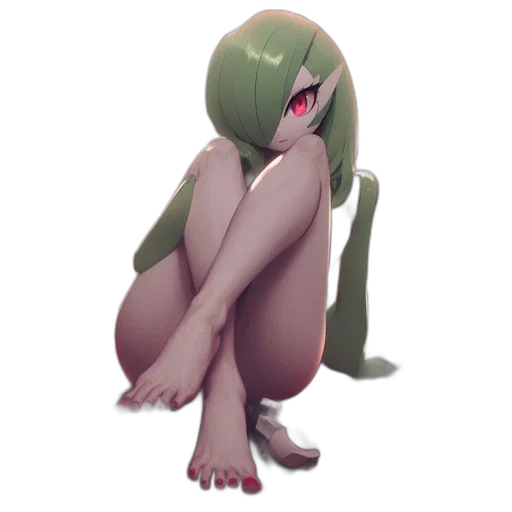 creature, mask, dress, staff transparent PNG cut-out