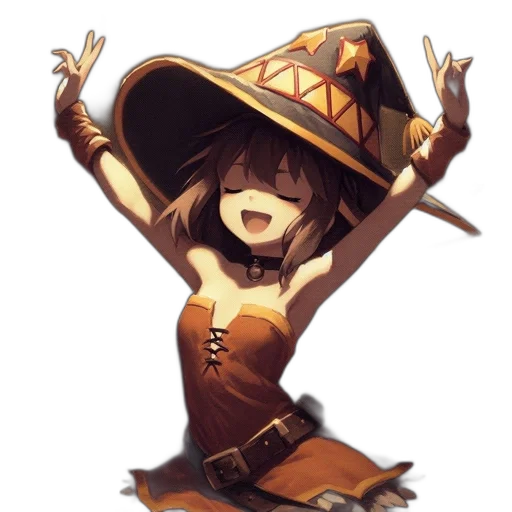 hat, staff, mask, weapon transparent PNG cut-out