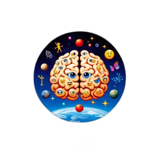 crown, concept art, pixel art, outer space transparent PNG cut-out