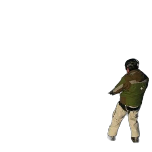 weapon, staff, jacket, 3d render transparent PNG cut-out