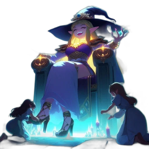 staff, crown, robot, weapon transparent PNG cut-out