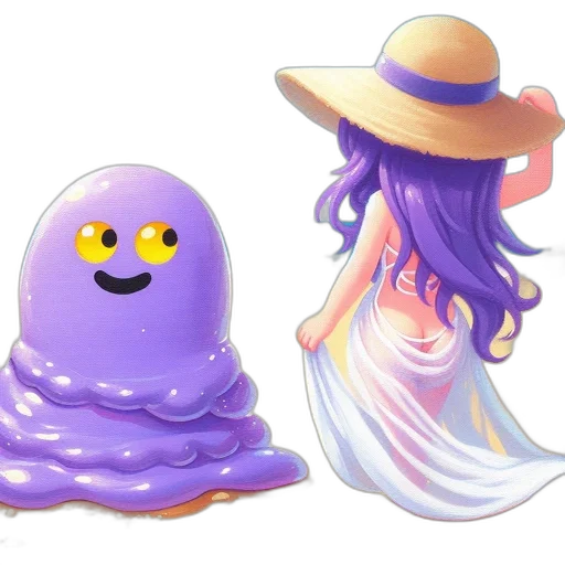 hat, dress, creature, mask transparent PNG cut-out