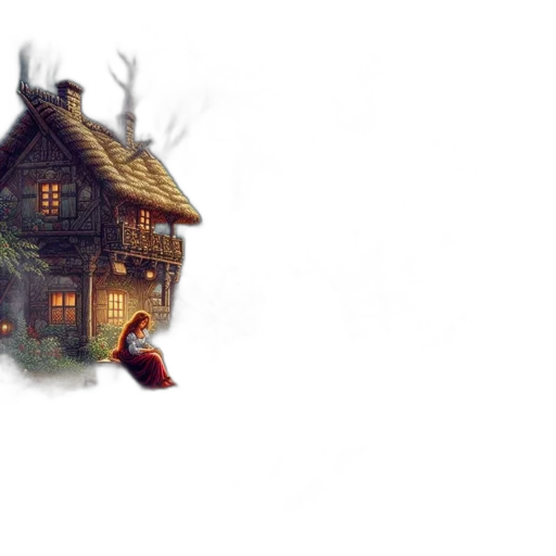 building, concept art, pixel art, 3d render transparent PNG cut-out
