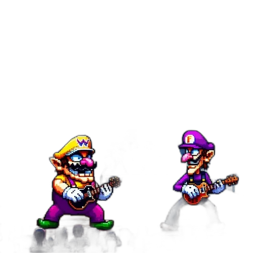 weapon, pixel art, concept art, 3d render transparent PNG cut-out