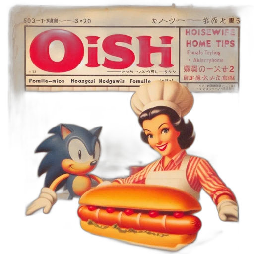 food, 3d render, concept art, vaporwave transparent PNG cut-out