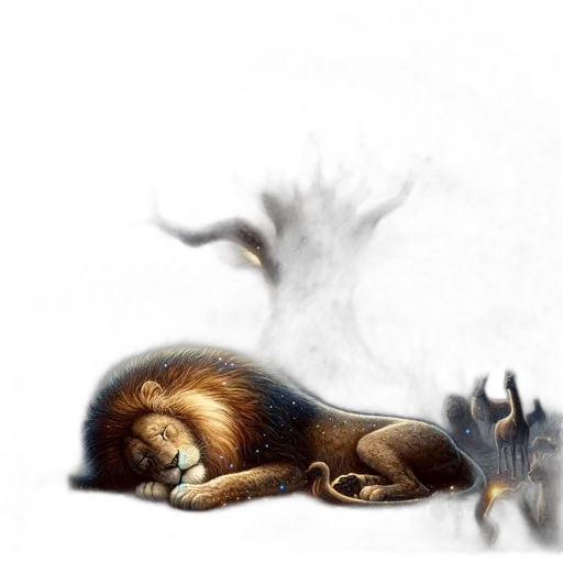 creature, animal, dragon, hair transparent PNG cut-out