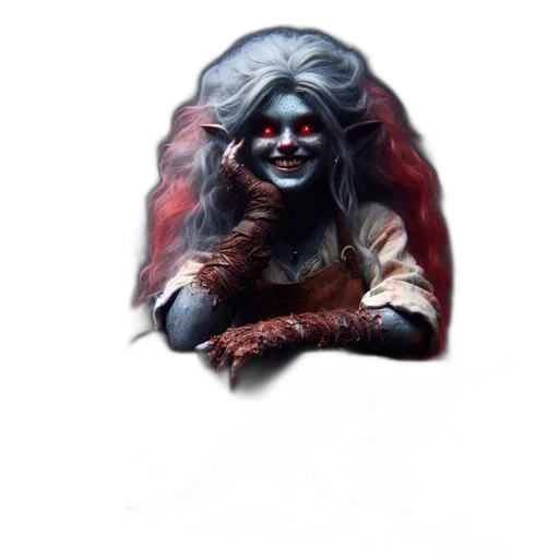 mask, face, creature, staff transparent PNG cut-out