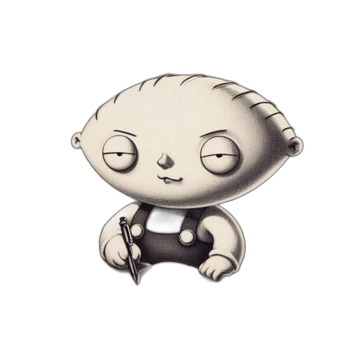 robot, creature, staff, concept art transparent PNG cut-out