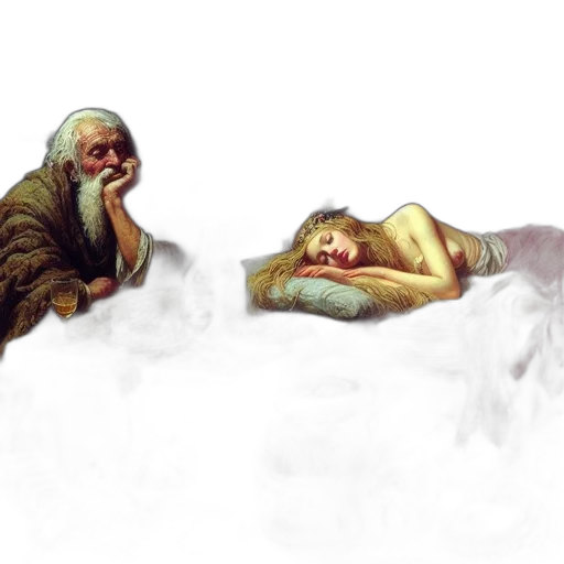 concept art, photorealistic, fantasy art, oil painting transparent PNG cut-out
