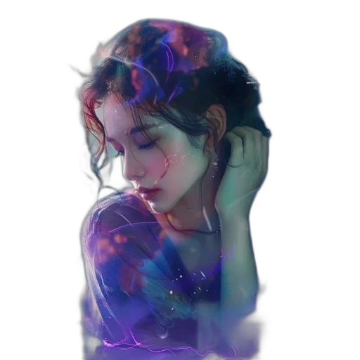 face, dress, jewelry, crown transparent PNG cut-out