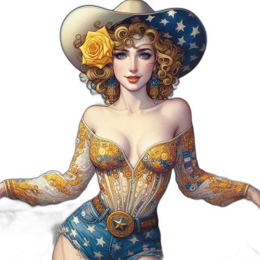 dress, fantasy art, concept art, comic book art transparent PNG cut-out