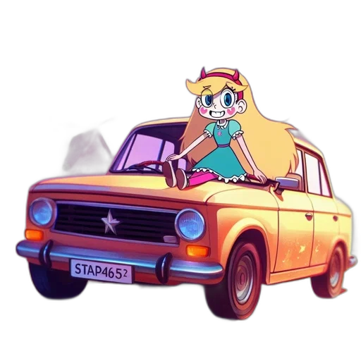 car, animal, crown, hat transparent PNG cut-out