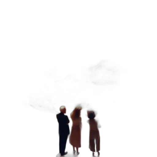 umbrella, dress, staff, face transparent PNG cut-out