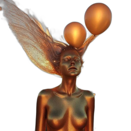 crown, jewelry, mask, hair transparent PNG cut-out