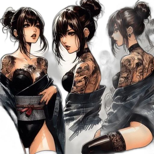 dress, concept art, comic book art, fantasy art transparent PNG cut-out