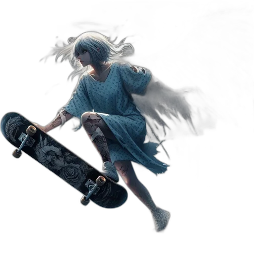 dress, concept art, fantasy art, anime transparent PNG cut-out