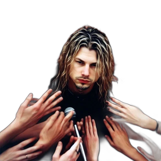 hair, animal, staff, photorealistic transparent PNG cut-out