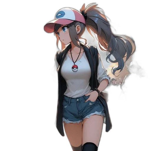 hat, jacket, staff, dress transparent PNG cut-out