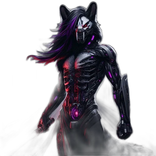 creature, mask, dress, robot transparent PNG cut-out