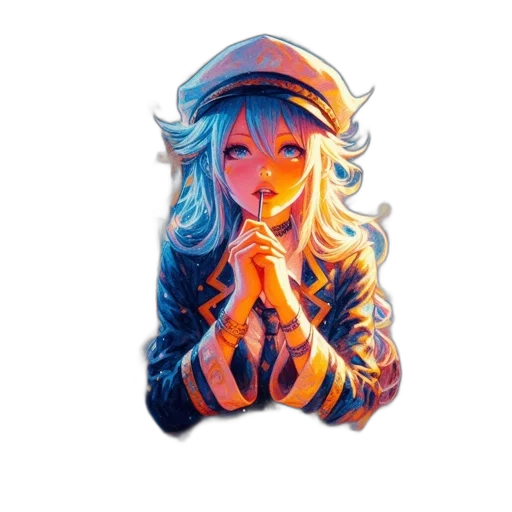 staff, face, dress, dragon transparent PNG cut-out