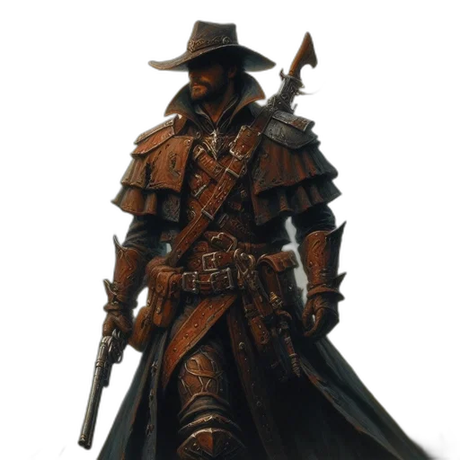 staff, sword, weapon, hat transparent PNG cut-out
