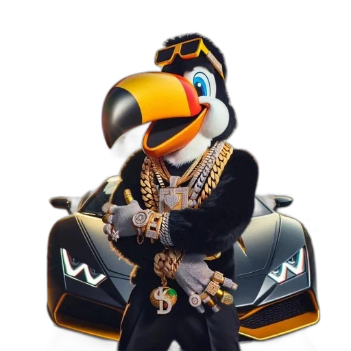 jewelry, jacket, animal, staff transparent PNG cut-out