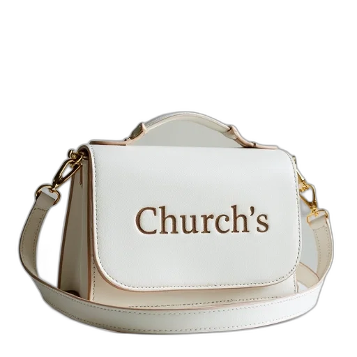 3d render, small, white, leather transparent PNG cut-out