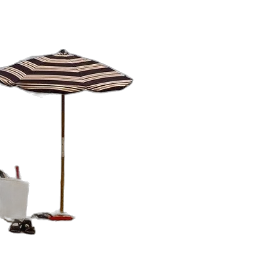 furniture, umbrella, staff, hat transparent PNG cut-out