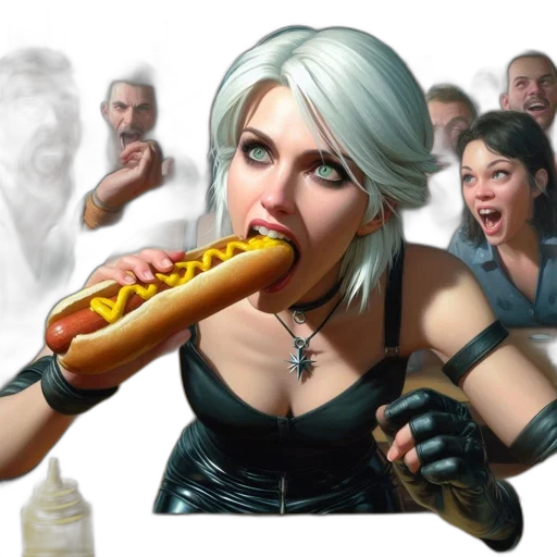 food, weapon, concept art, photorealistic transparent PNG cut-out