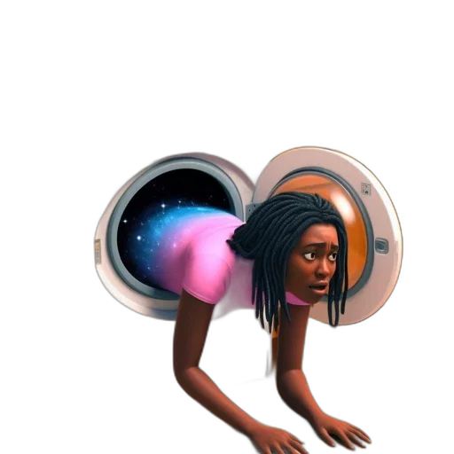 creature, hair, robot, jewelry transparent PNG cut-out