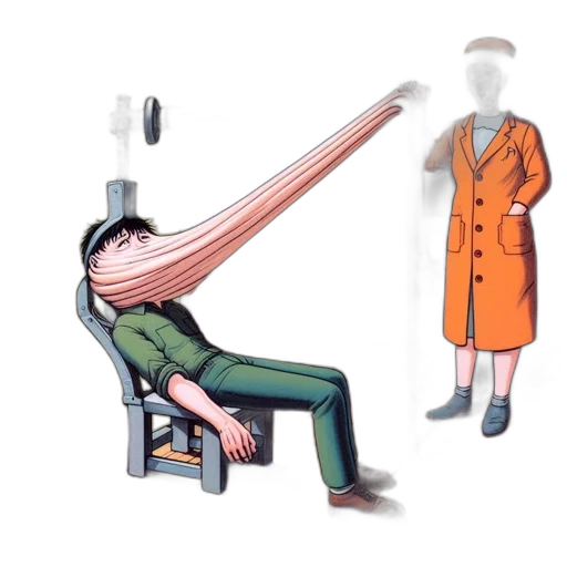 staff, weapon, jacket, mask transparent PNG cut-out