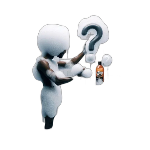 bottle, 3d render, concept art, bubble-like transparent PNG cut-out