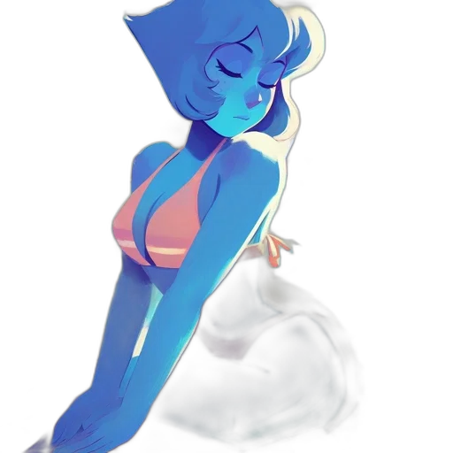 dress, staff, robot, creature transparent PNG cut-out