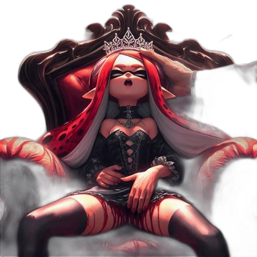 mask, crown, comic book art, concept art transparent PNG cut-out