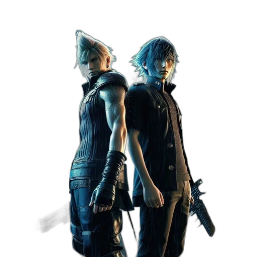 weapon, sword, jacket, concept art transparent PNG cut-out