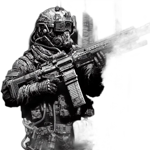 weapon, jacket, staff, animal transparent PNG cut-out