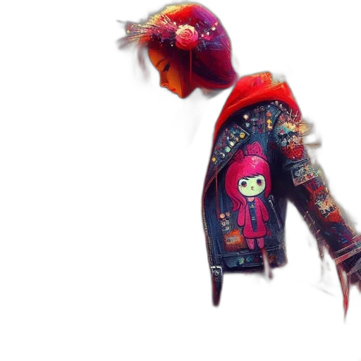 jacket, mask, robot, hat transparent PNG cut-out