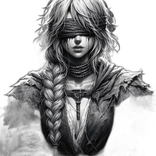 face, hair, mask, dress transparent PNG cut-out