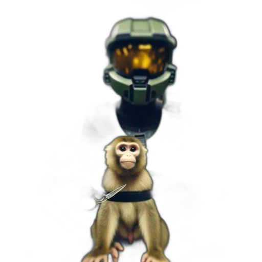 animal, robot, mask, staff transparent PNG cut-out
