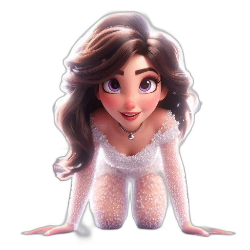 dress, cartoon, fantasy art, concept art transparent PNG cut-out
