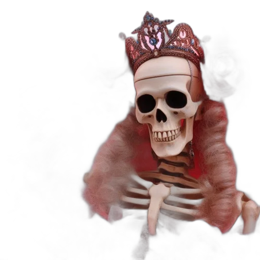 crown, hat, jewelry, staff transparent PNG cut-out