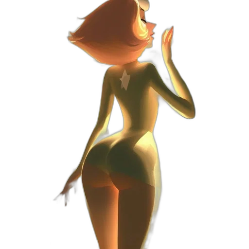 dress, robot, staff, crown transparent PNG cut-out