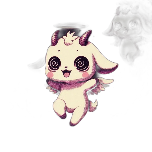 creature, staff, animal, dragon transparent PNG cut-out